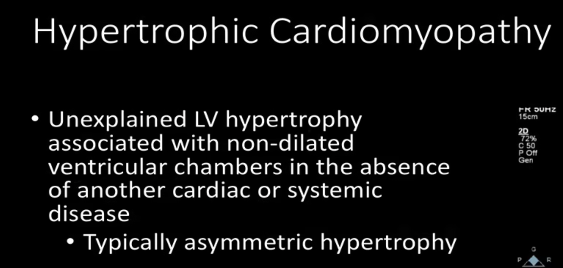 Pediatric Cardiomyopathy - OpenAnesthesia